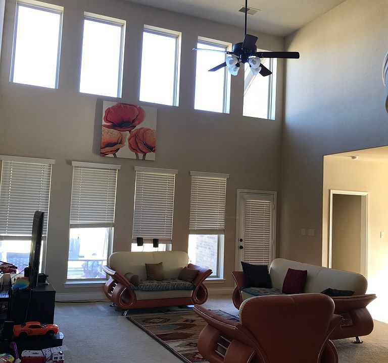 Two Story Family Room 
