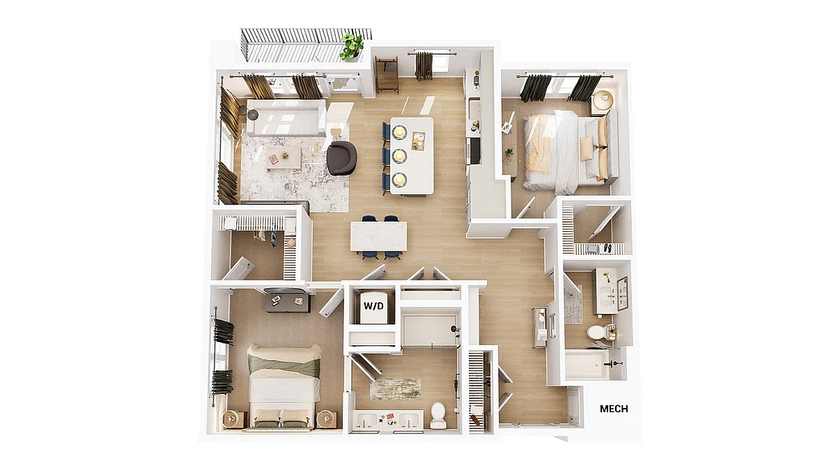 Floor plan B2