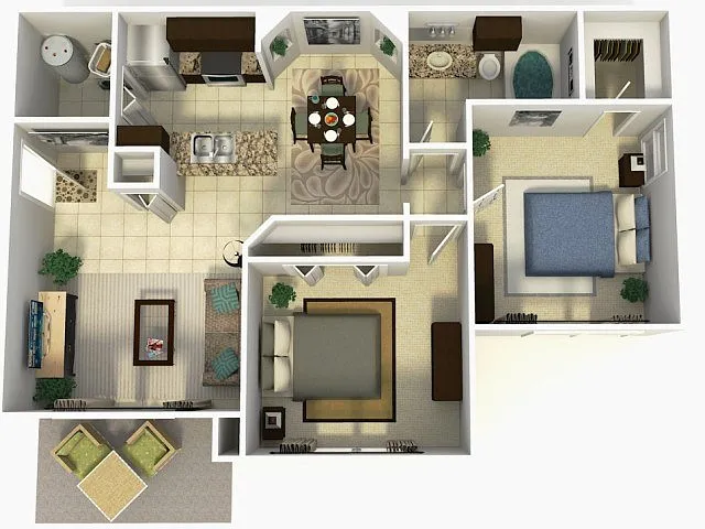 Floor plan Doral Upgrade