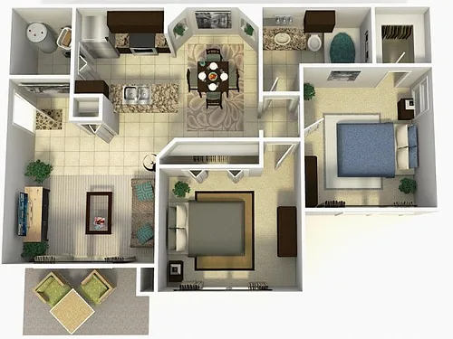 Floor plan Doral Upgrade