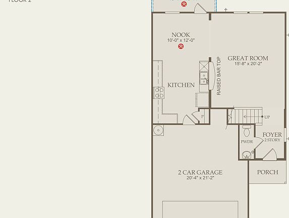 Springfield Floor Plan, Quick Move-in Home, Floor 1