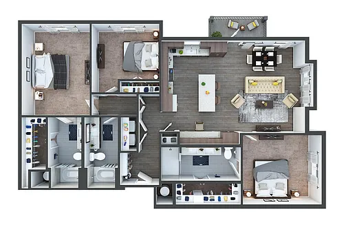Floor plan C1c