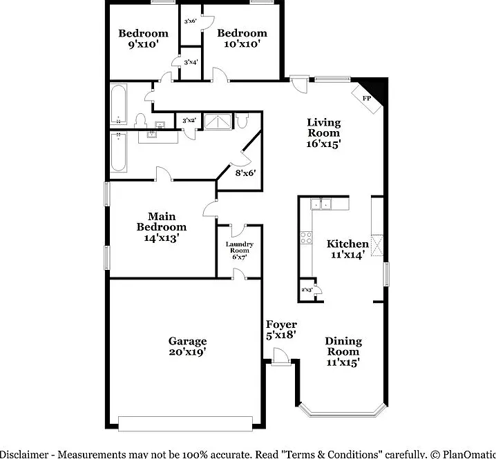 3 bed, 2.0 bath, 1670 sqft, $2,355 — Photo 2
