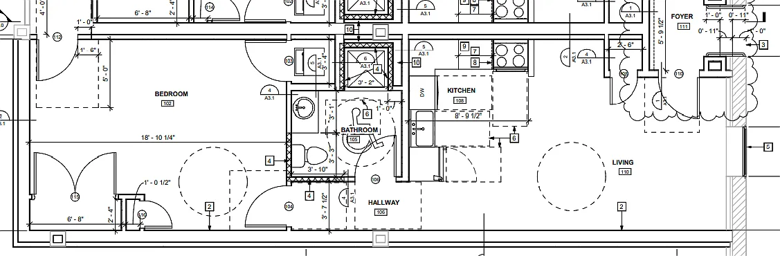 1 bed, 798 sqft, $1,137 — Photo 3