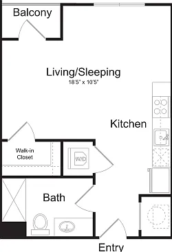 S1 floor plan Brewers Block