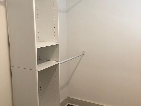 Walk-in closets in each bedroom