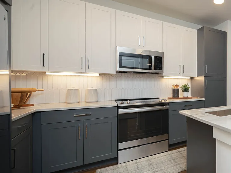 Kitchen with Stainless Steel Appliances