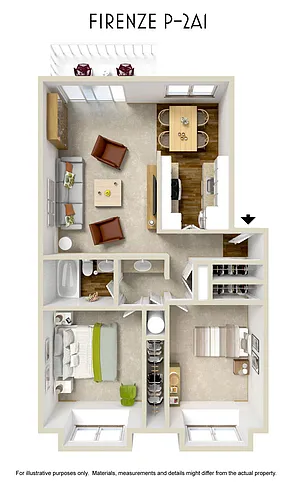 Floor plan Firenze