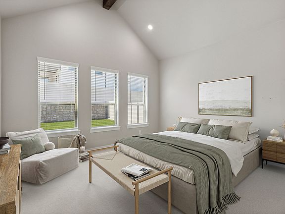 Primary Suite in the Picasso II home plan by Trophy Signature Homes - REPRESENTATIVE PHOTO