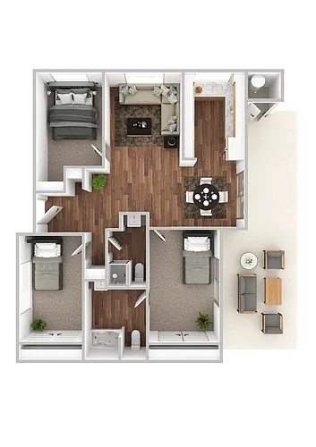 Floor plan La Paloma