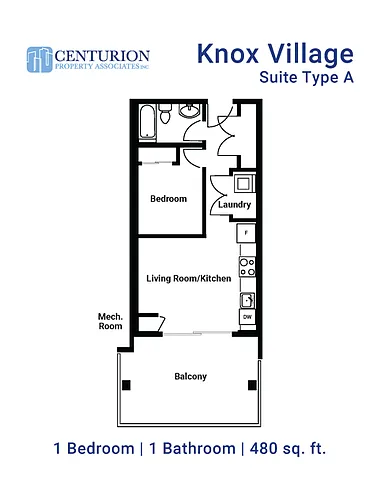 Floor plan Premium Studio