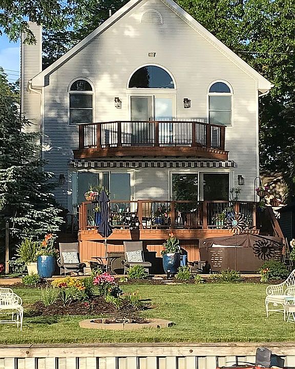 View from the water. 