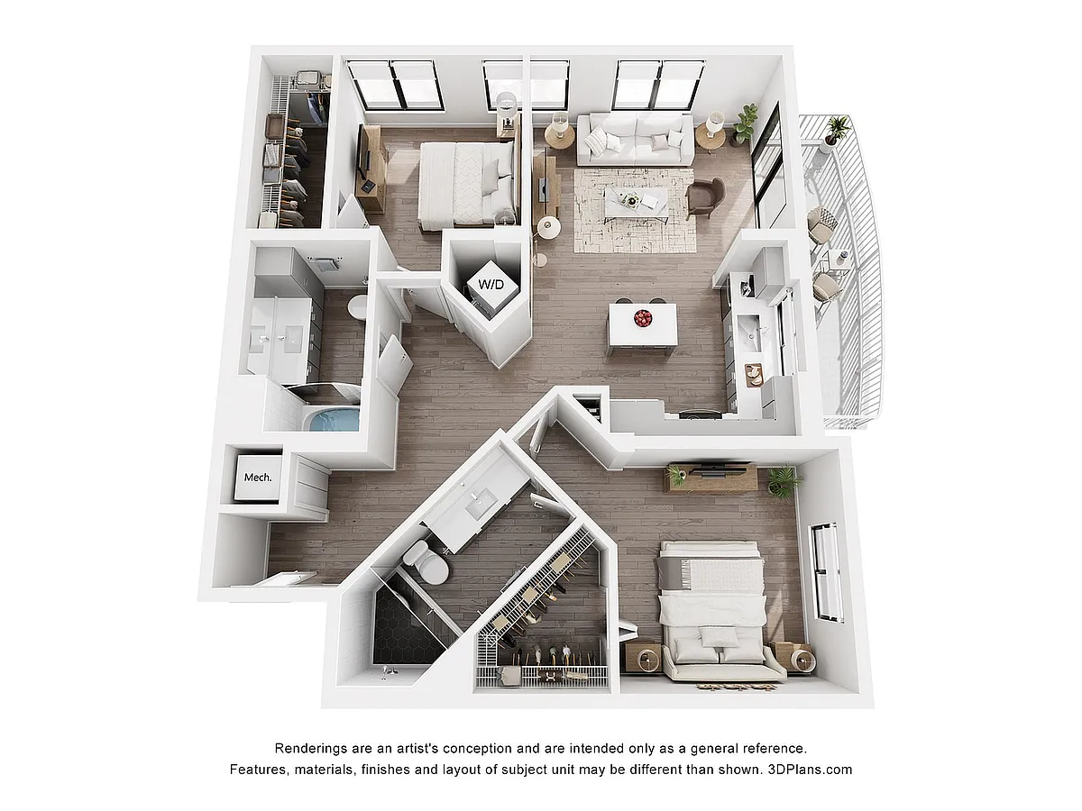Floor plan B1