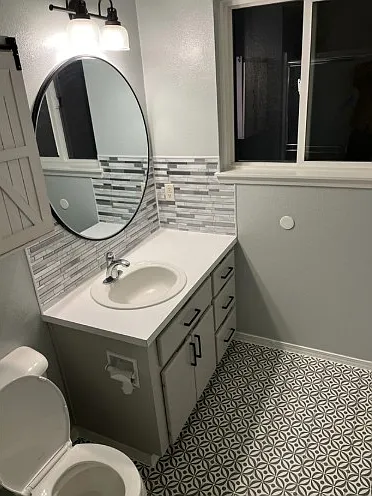 Master bathroom