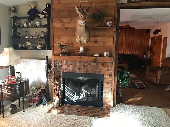 Working fireplace