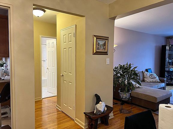 Hallway to LR, BR, kitchen