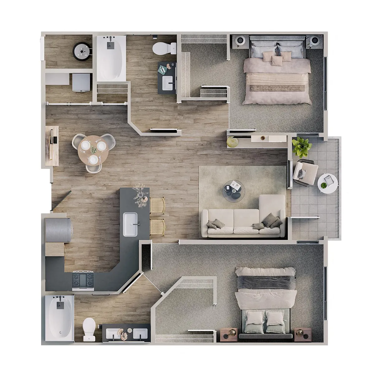 Floor plan B2