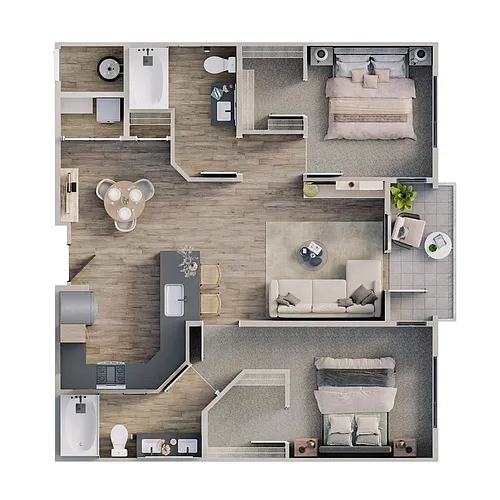 Floor plan B2