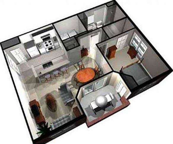 spacious open floor plan