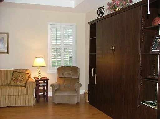 Suite has lg. bedroom and is handicap accesible