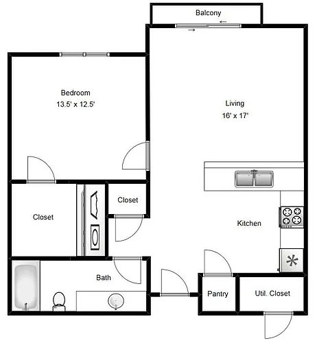 Floor plan Stratton