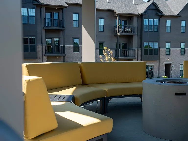Gazebo and Fire Place at Vicinity Apartments
