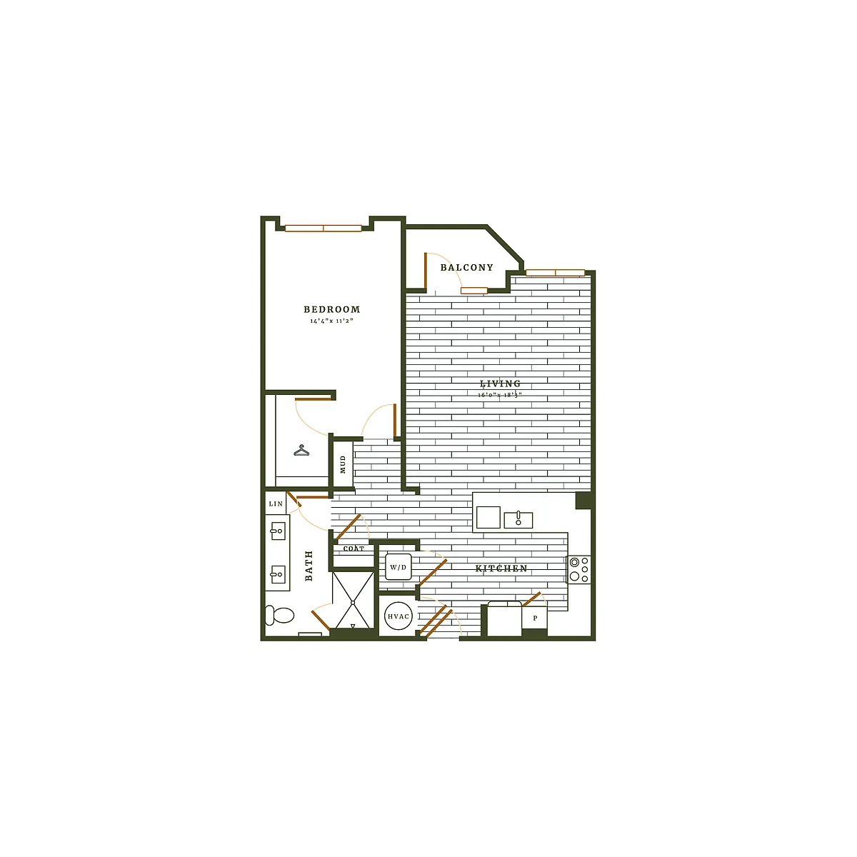 Floor plan Turpin