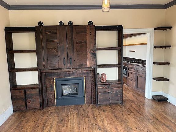 Living Room - Amazing 100 year old SF Victorian Wood Built in Cabinetry
