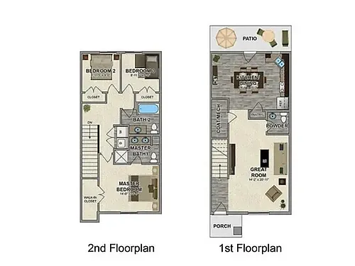 Floor plan 3X25