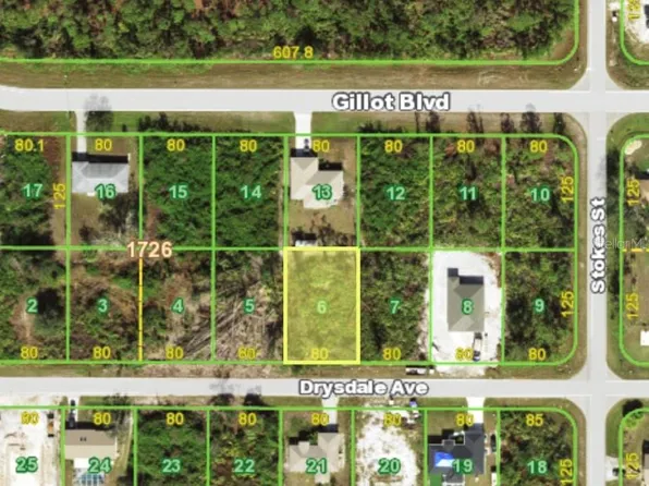 13258 Drysdale Ave Lot 6, Pt Charlotte, FL 33981
