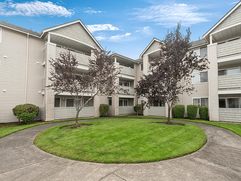 Peaceful courtyard spaces for relaxation and community.