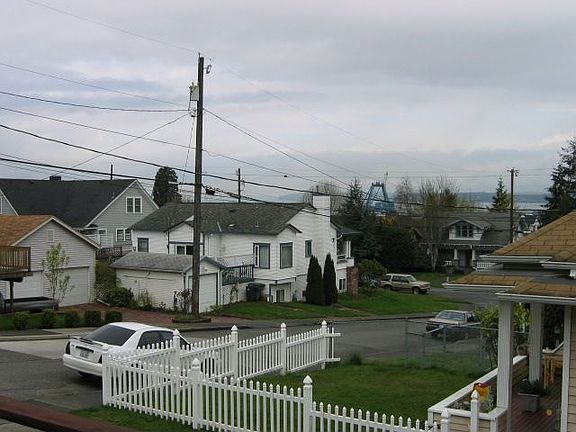View from the deck on a grey day.