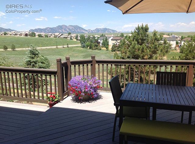 View from back deck