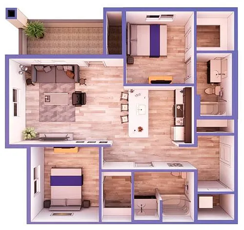 Floor plan Saguaro