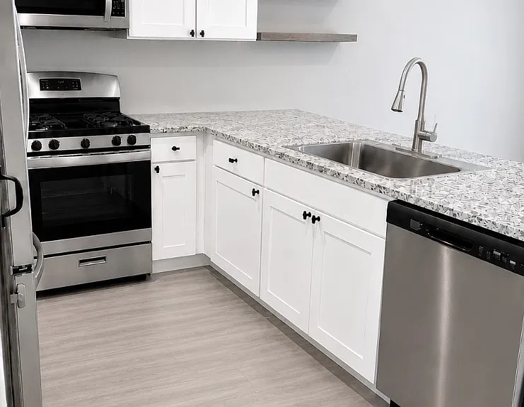 Unfurnished kitchen