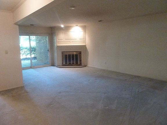Living Room with Fireplace
