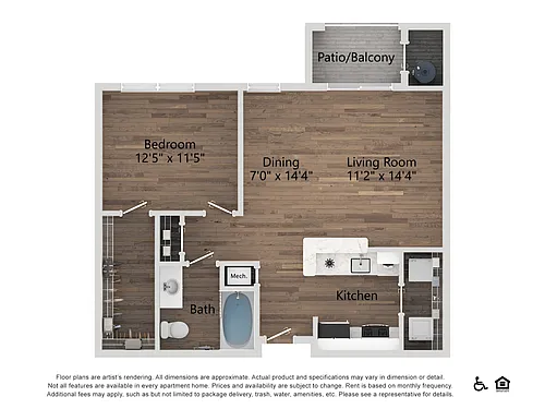 Floor plan A2-715