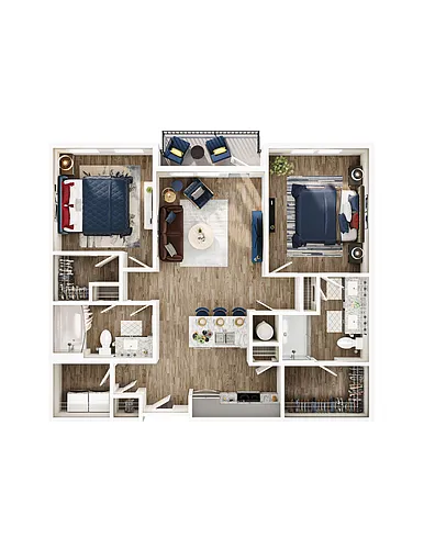 Floor plan B3