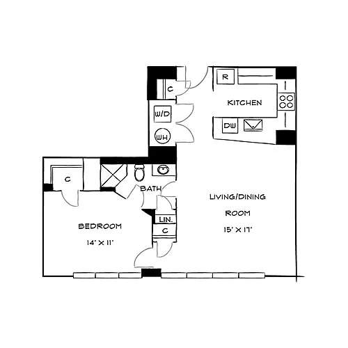Floor plan Laurel Premier