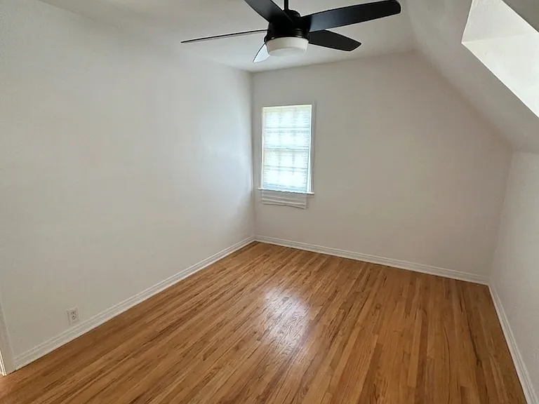 bedroom from closet view