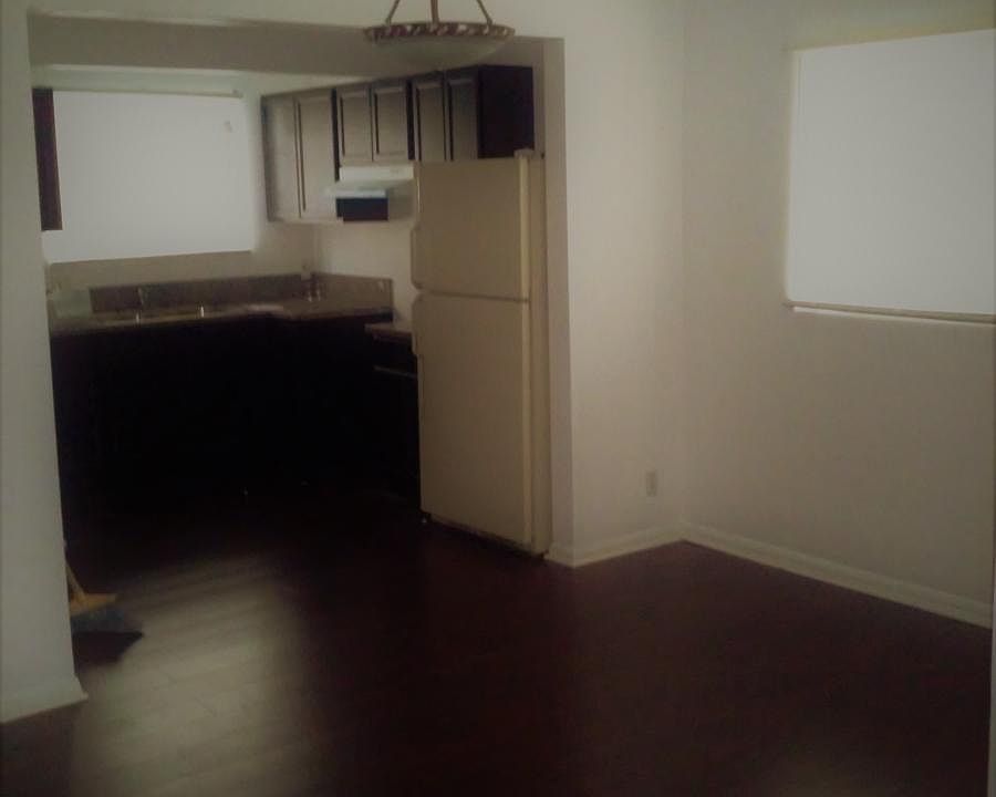 Dining room and kitchen