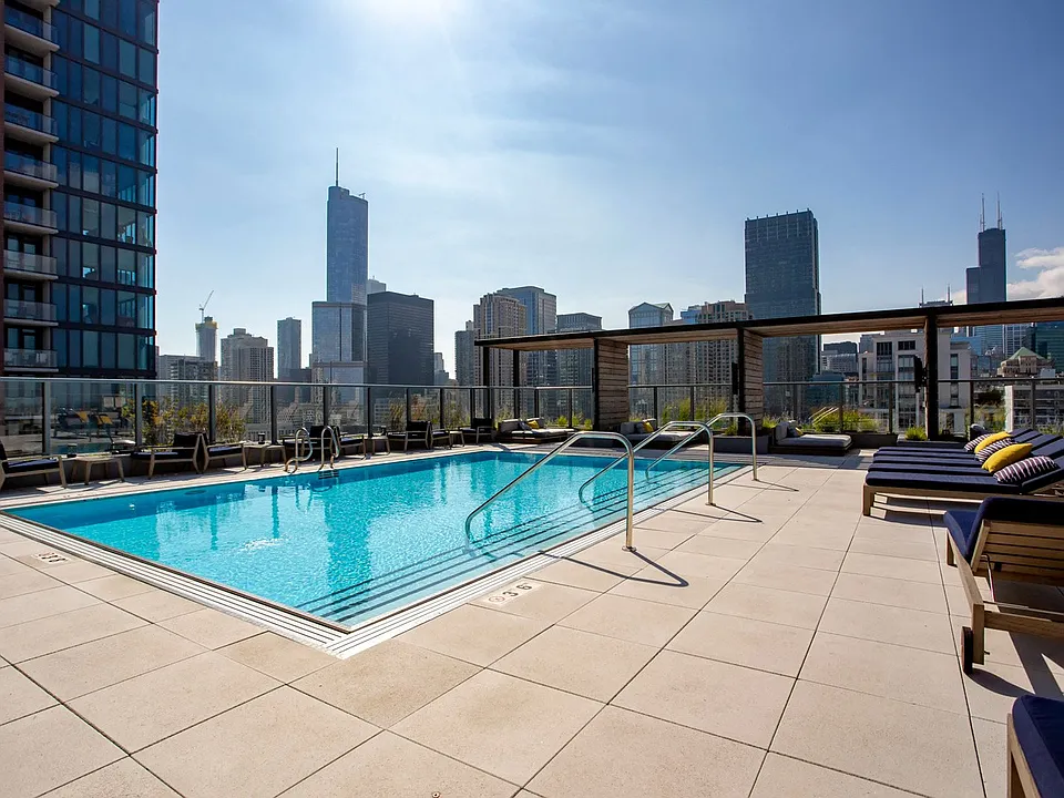 Panoramic rooftop pool