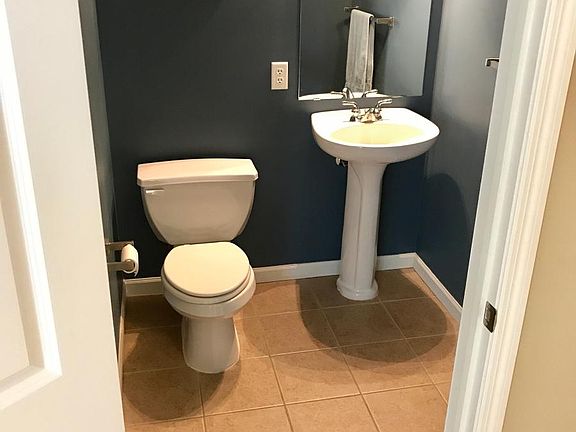 Main level half bath