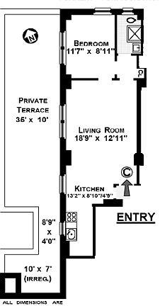 2nd image of 269 W 72nd St APT 1C