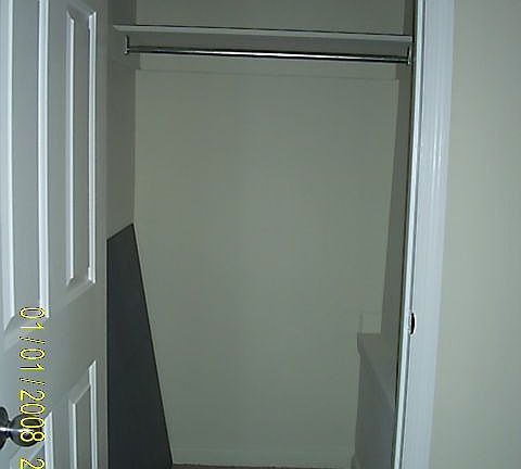 SMALL WALK IN CLOSET IN MASTER
