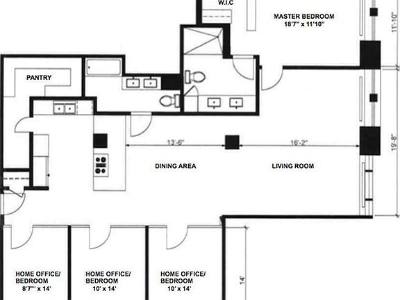 2nd image of 176 Broadway APT 9D