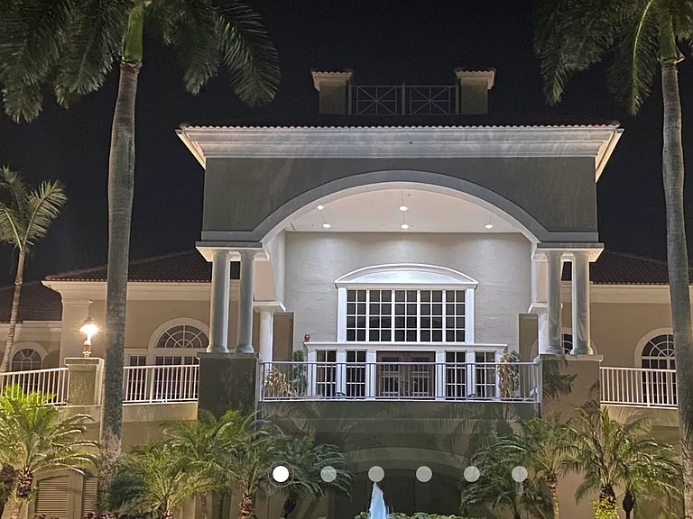 Clubhouse entrance
