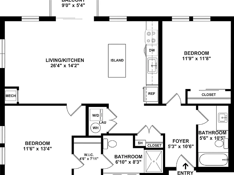 B1 Floor plan W Dimensions B1 Floor plan W Dimensions