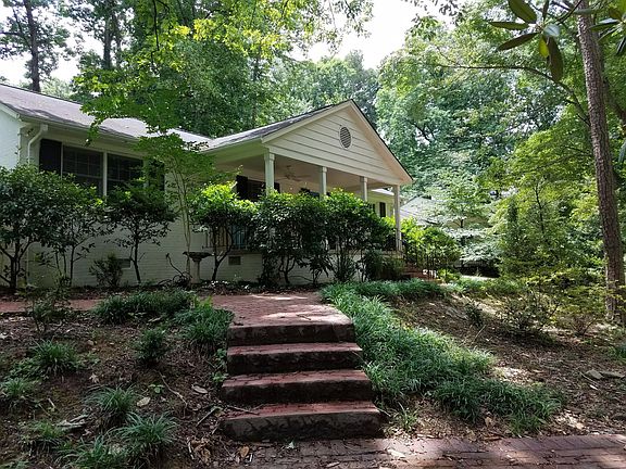 View of the house from the street