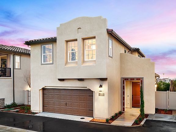 Cassis at Rancho Soleo - Plan 1 Model Home - Spanish Mission Exterior Style